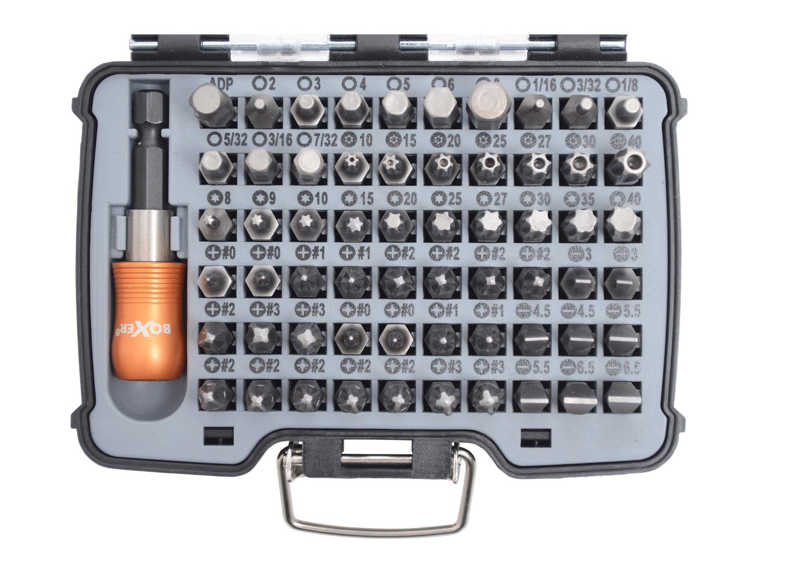 Boxer Bitset 61 pcs. - S2 Steel