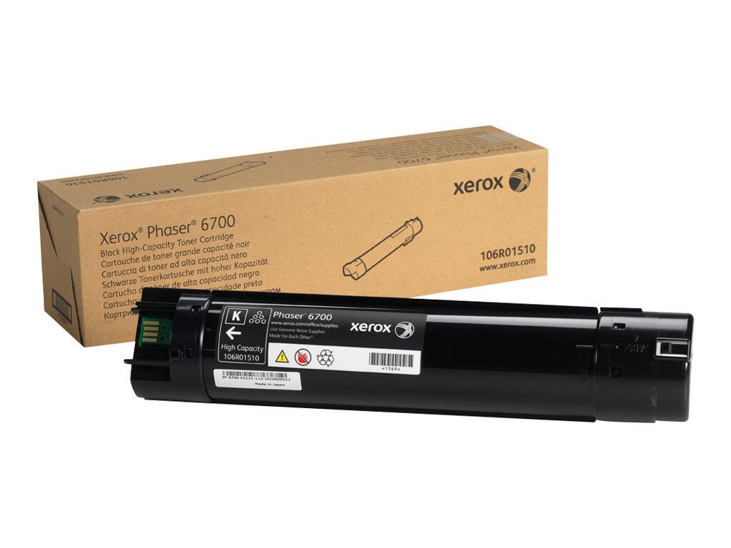 Xerox Original Toner schwarz 18.000 Seiten für Phaser 6700 (106R01510)