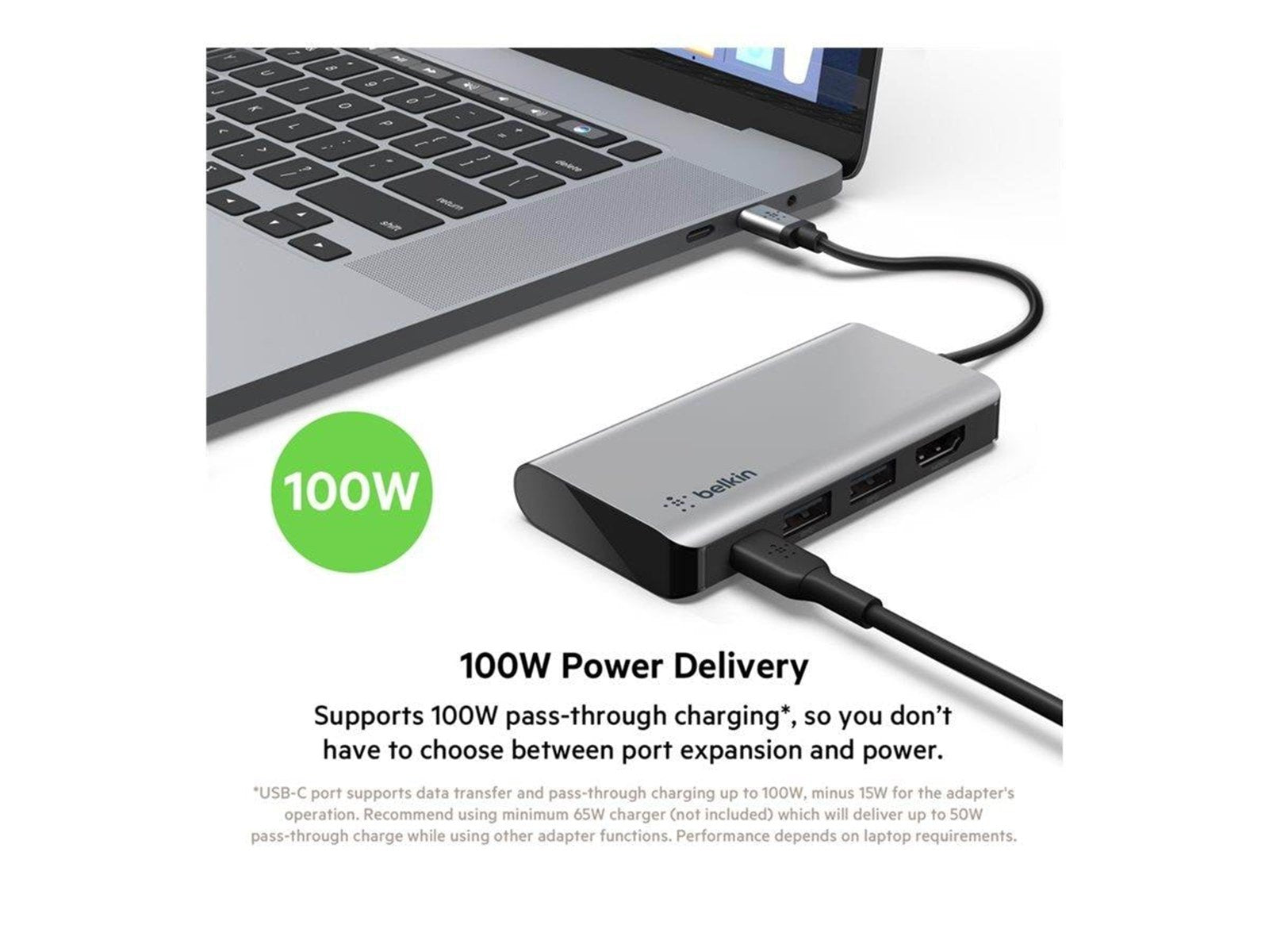 Belkin CONNECT 4-in1 Multiport Adapter