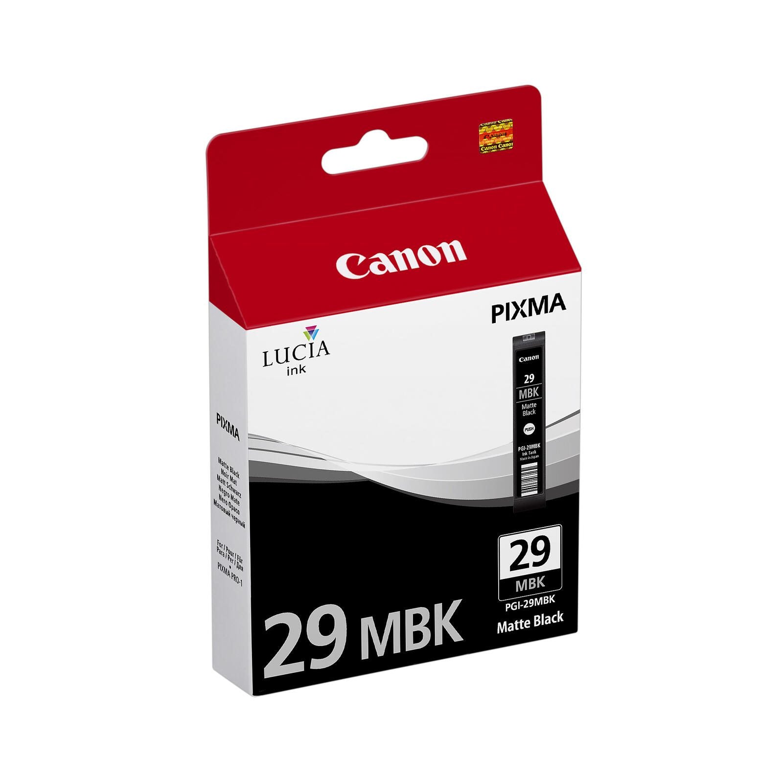 Canon Original PGI-29MBK Druckerpatrone - schwarz matt 1.345 Seiten