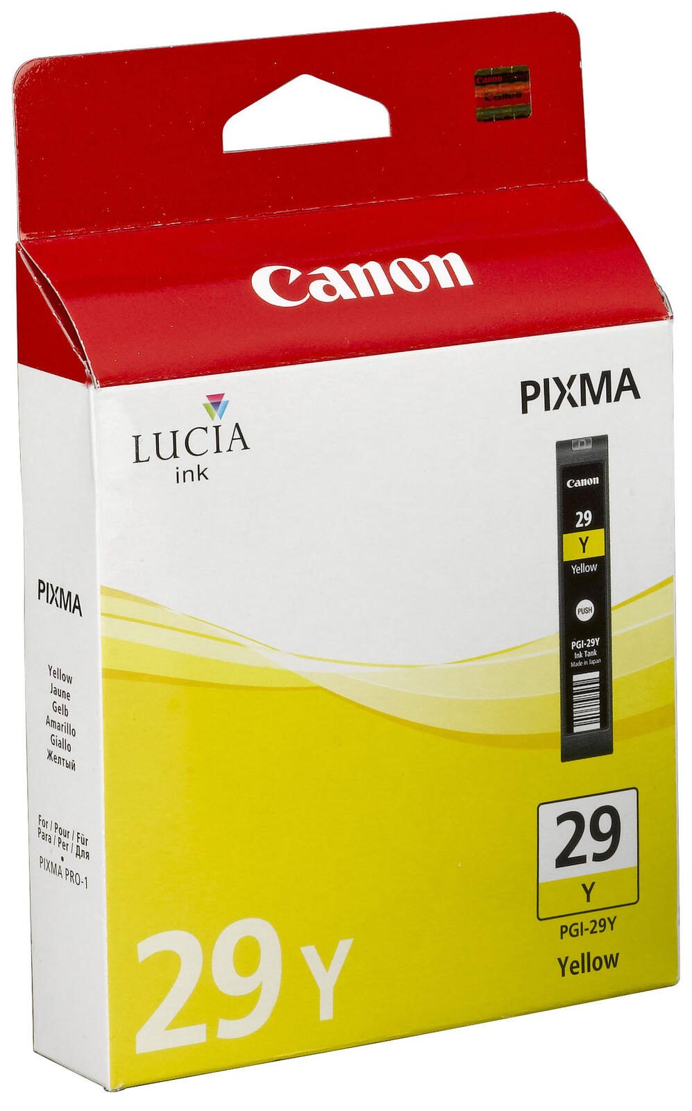 Canon Original PGI-29Y Druckerpatrone - gelb 1.420 Seiten