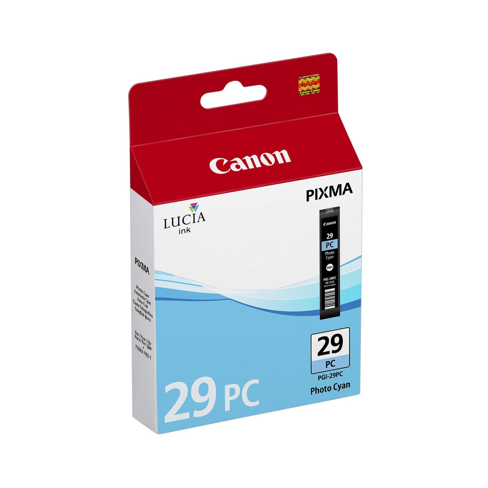 Canon Original PGI-29PC Druckerpatrone - fotocyan 1.375 Seiten