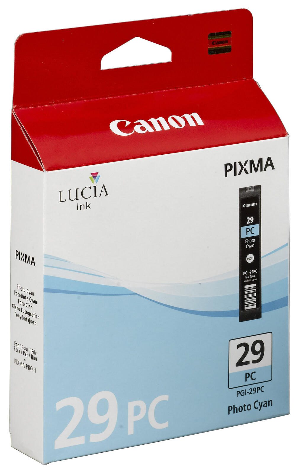Canon Original PGI-29PC Druckerpatrone - fotocyan 1.375 Seiten