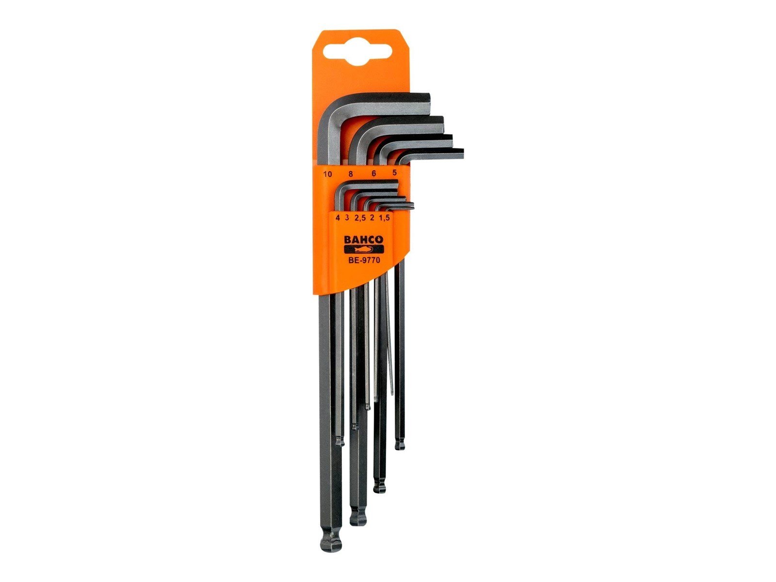 BAHCO Screw.dr set hex 1.5-10 mm
