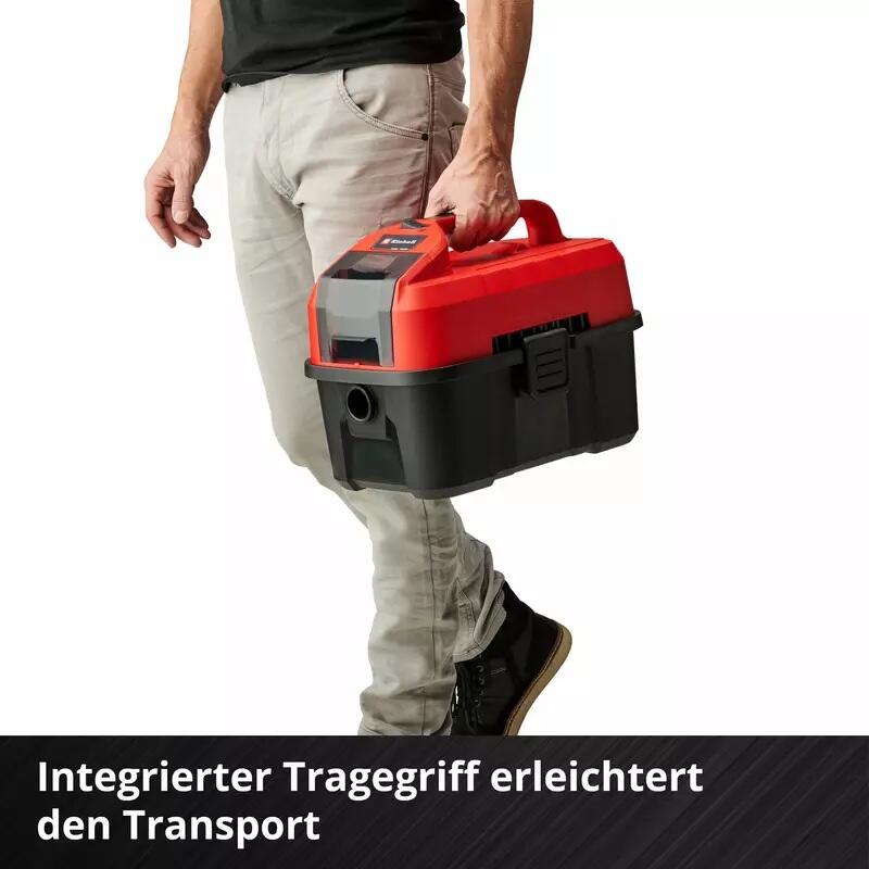 Einhell Akku-Handstaubsauger TE-VC 18/10 Li-Solo (2347160)