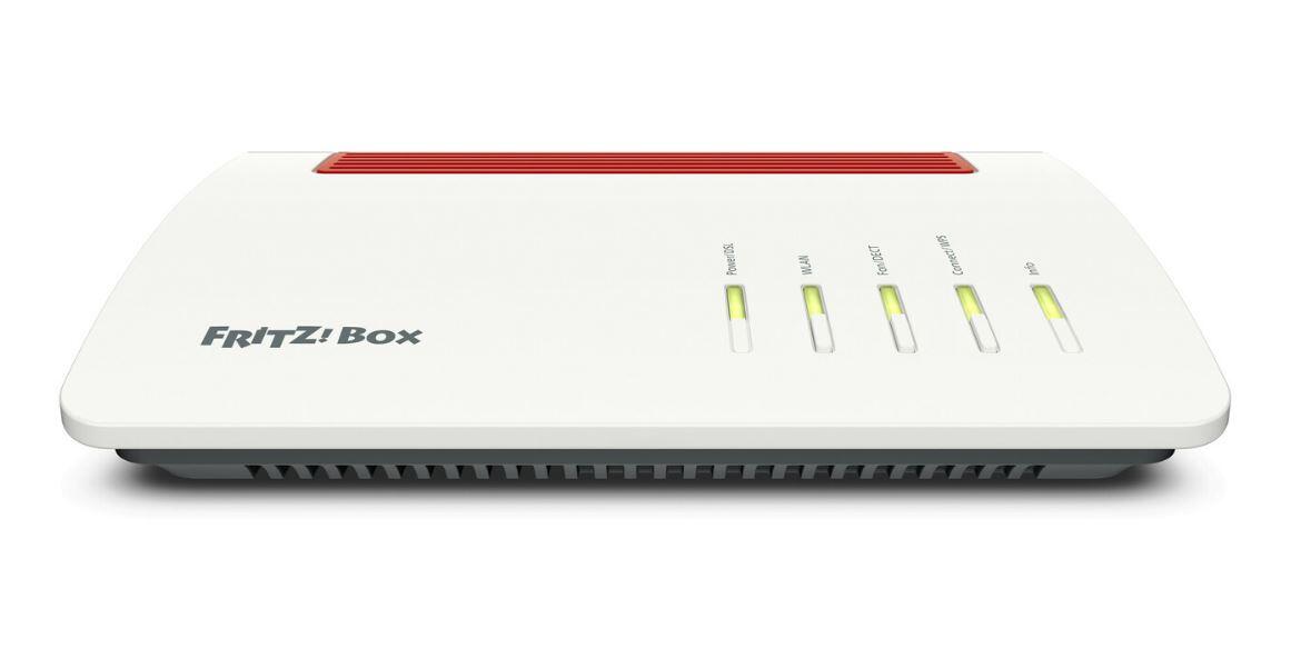 AVM FRITZBox 7590 AX Wireless Router DSL-Modem 4-Port-Switch GigE WiFi6 Dual-Band