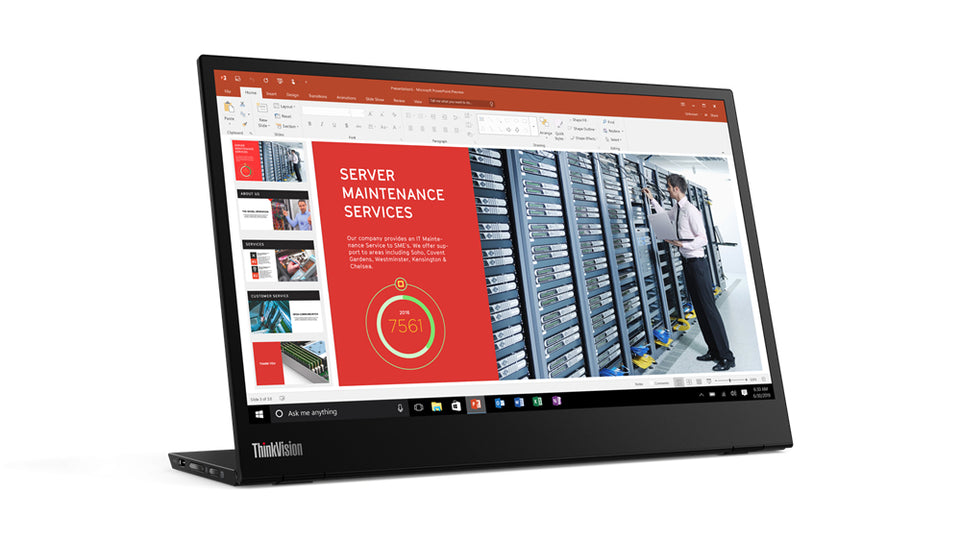 Lenovo ThinkVision M14     (14,0") FHD IPS             USB-C