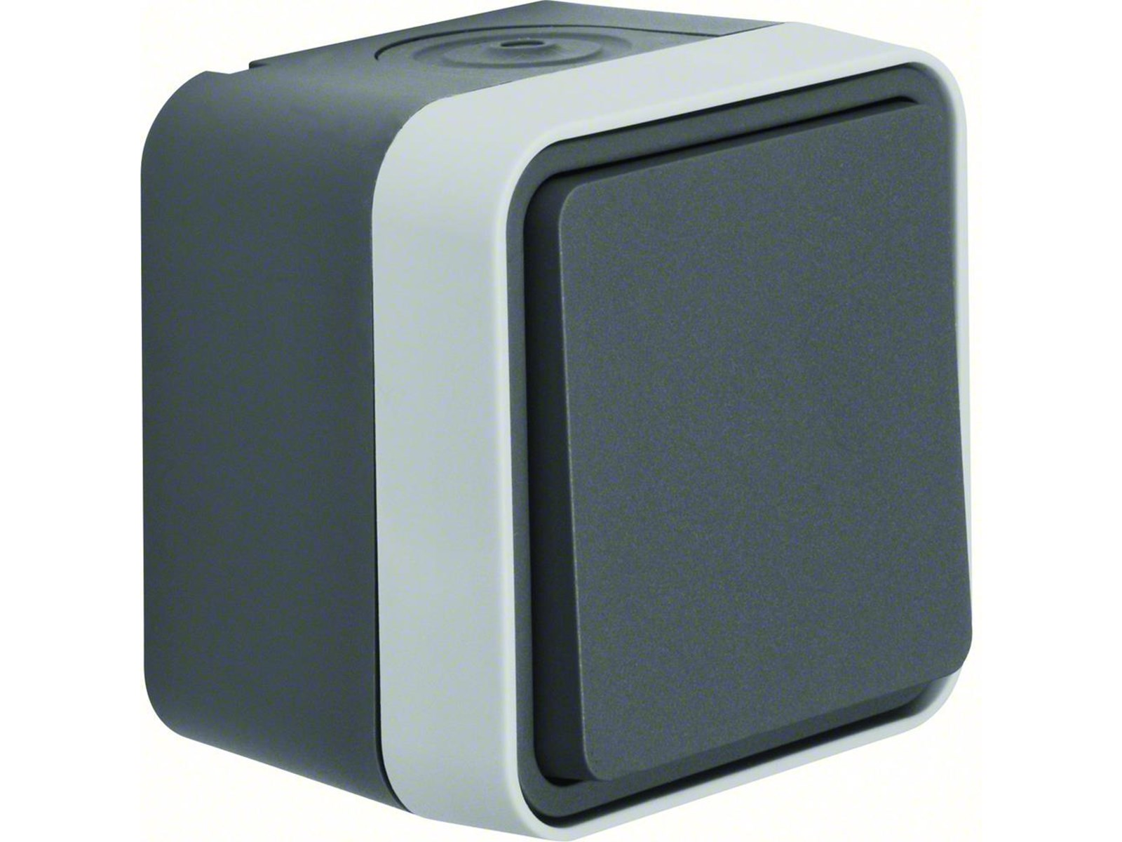 Berker Change over switch surface mounted grey w1