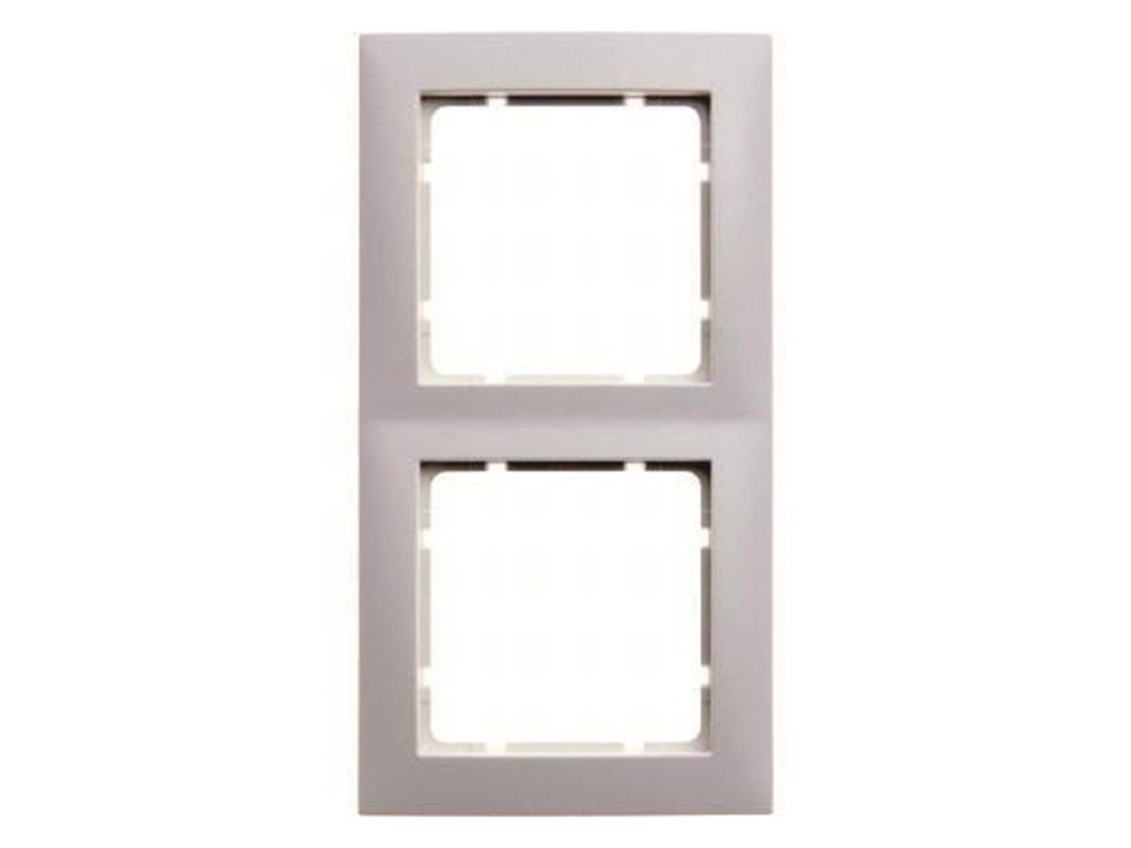 Berker Frame 2gang berker s1 polar white