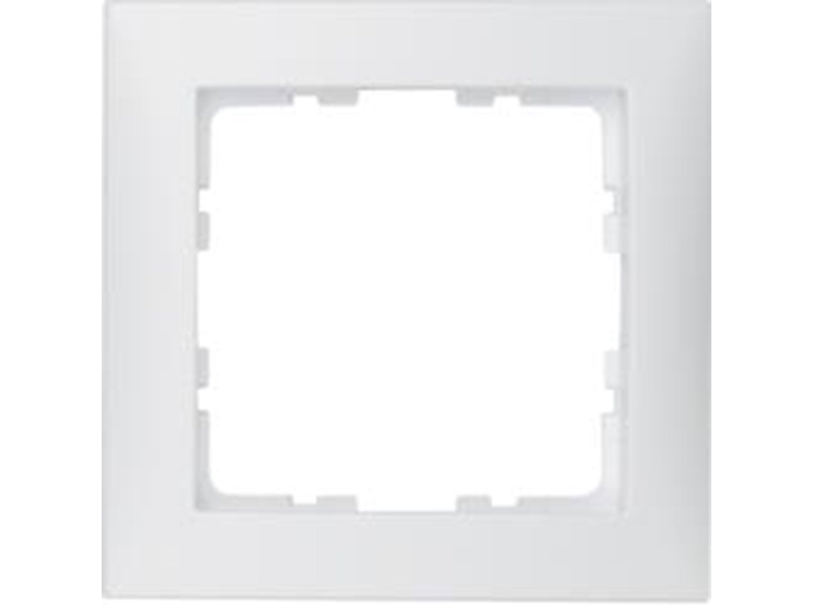 Berker Frame 1gang berker s1 polar white