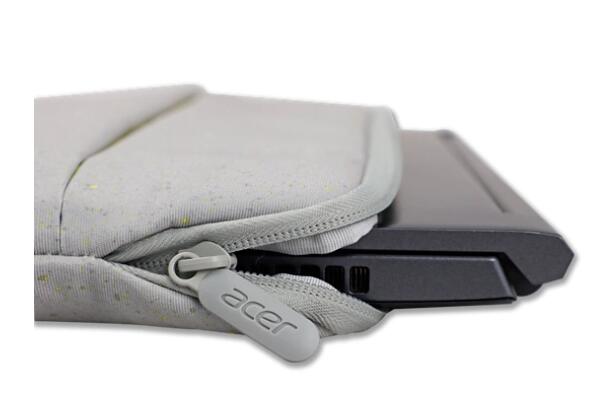 Acer Vero Eco Sleeve für Notebooks bis 39,6 cm (15,6') grau/gelb