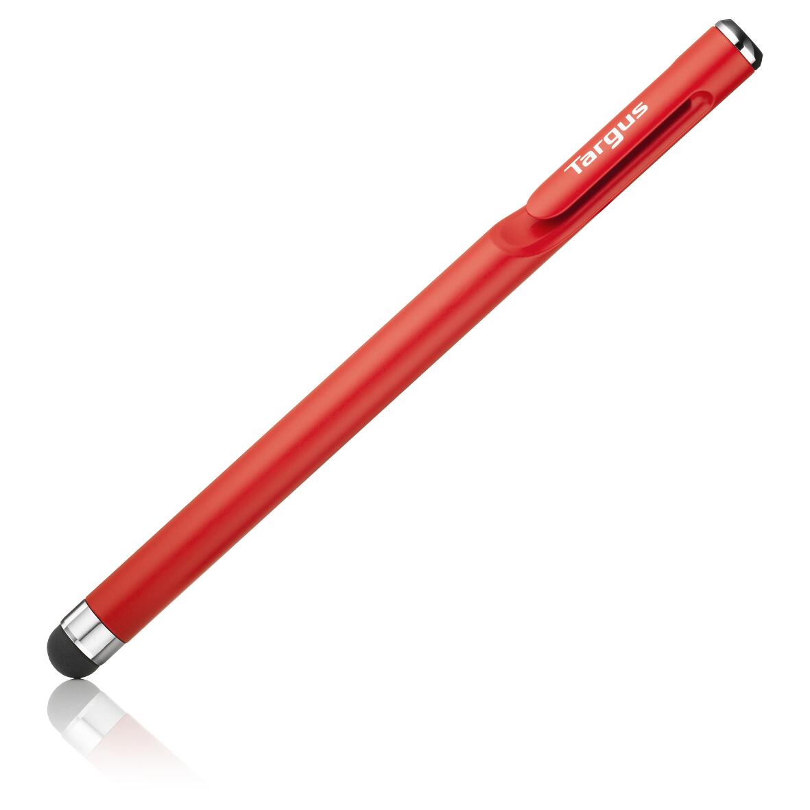 Targus Antimikrobieller Stylus-Stift für Smartphones und Touchscreens (Rot)