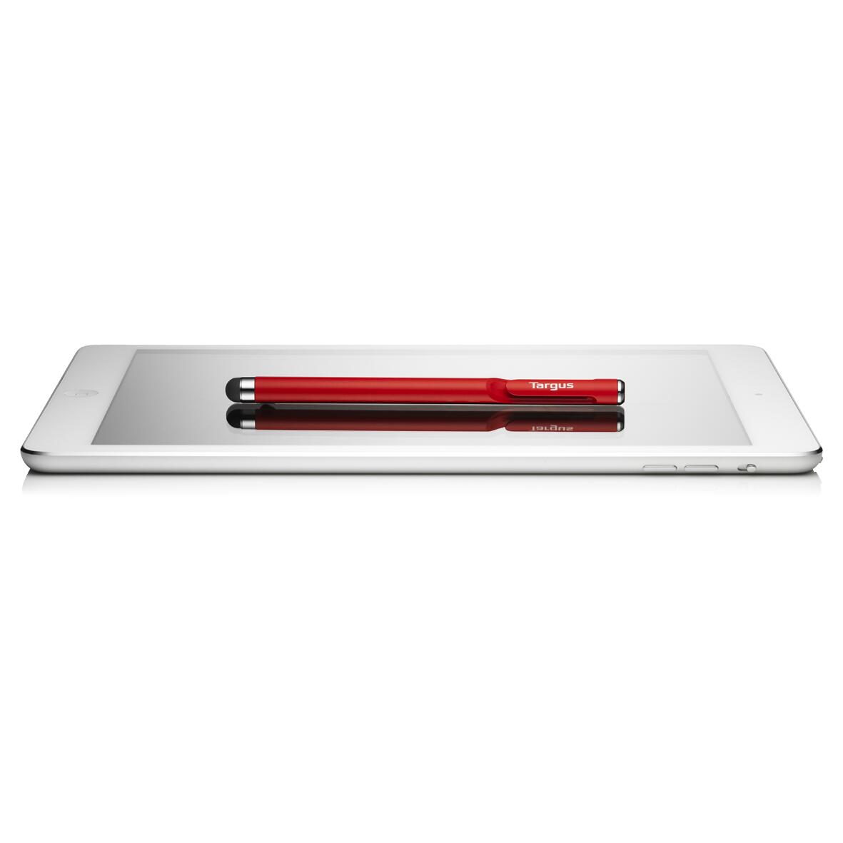 Targus Antimikrobieller Stylus-Stift für Smartphones und Touchscreens (Rot)