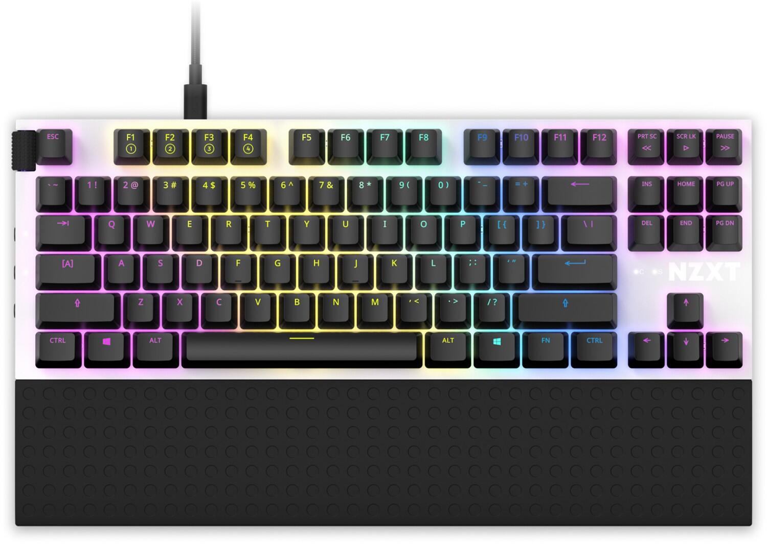 NZXT Function Tenkeyless Weiß Tastatur