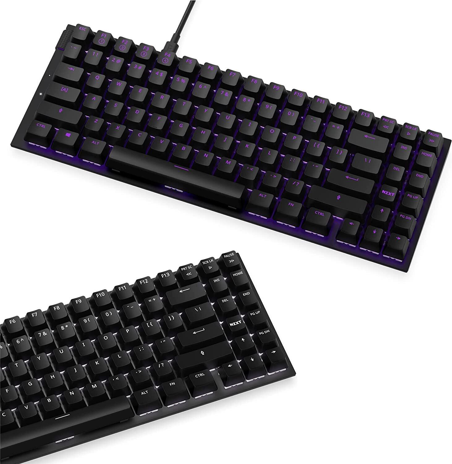 NZXT Function MiniTKL Schwarz Tastatur