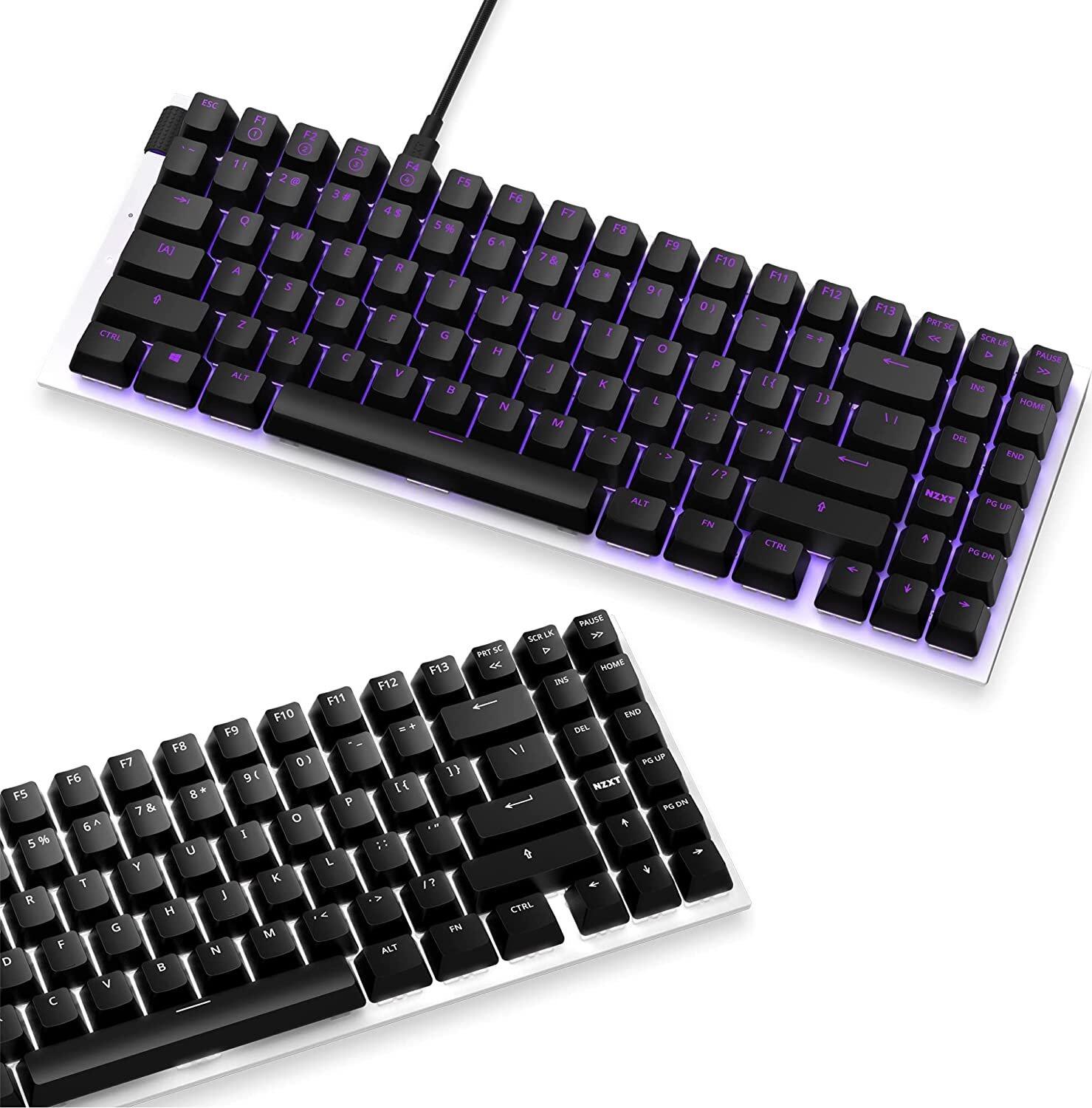 NZXT Function MiniTKL Weiß Tastatur