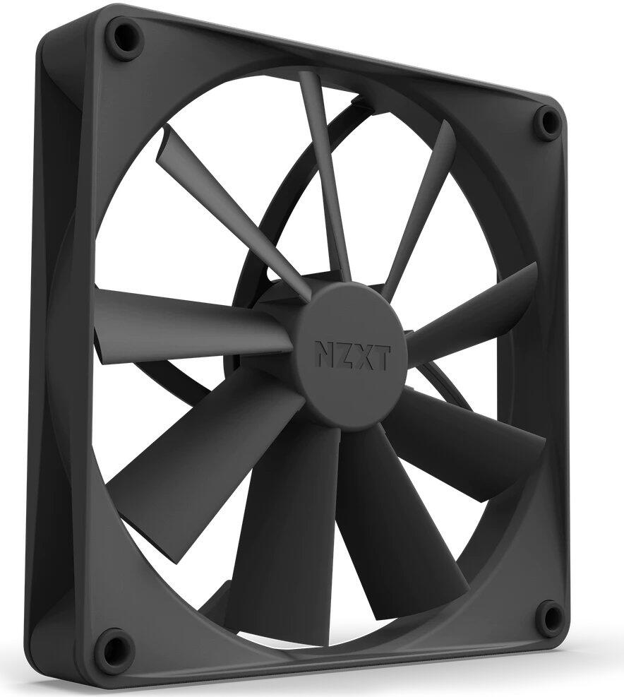 NZXT F140Q - Gehäuselüfter, Matt Schwarz