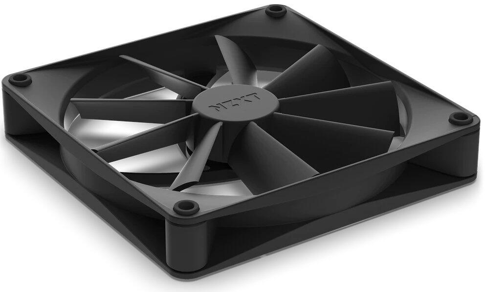 NZXT F140Q - Gehäuselüfter, Matt Schwarz