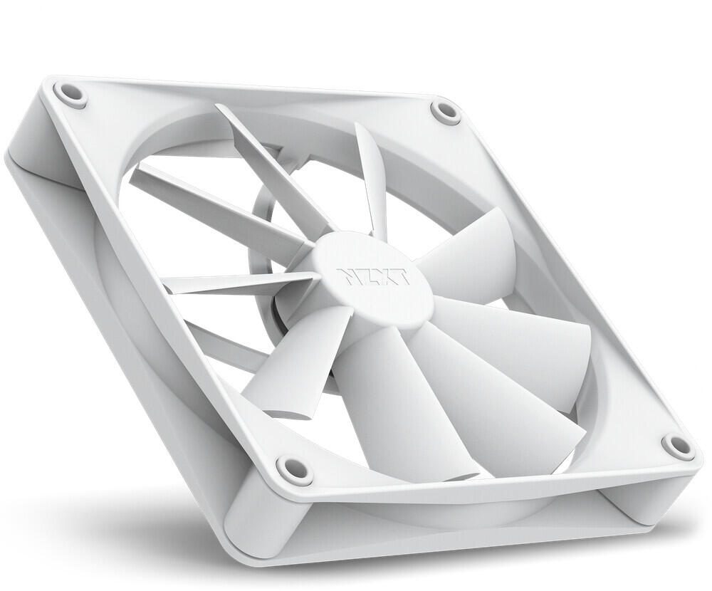 NZXT F140Q - Gehäuselüfter, Matt Weiß
