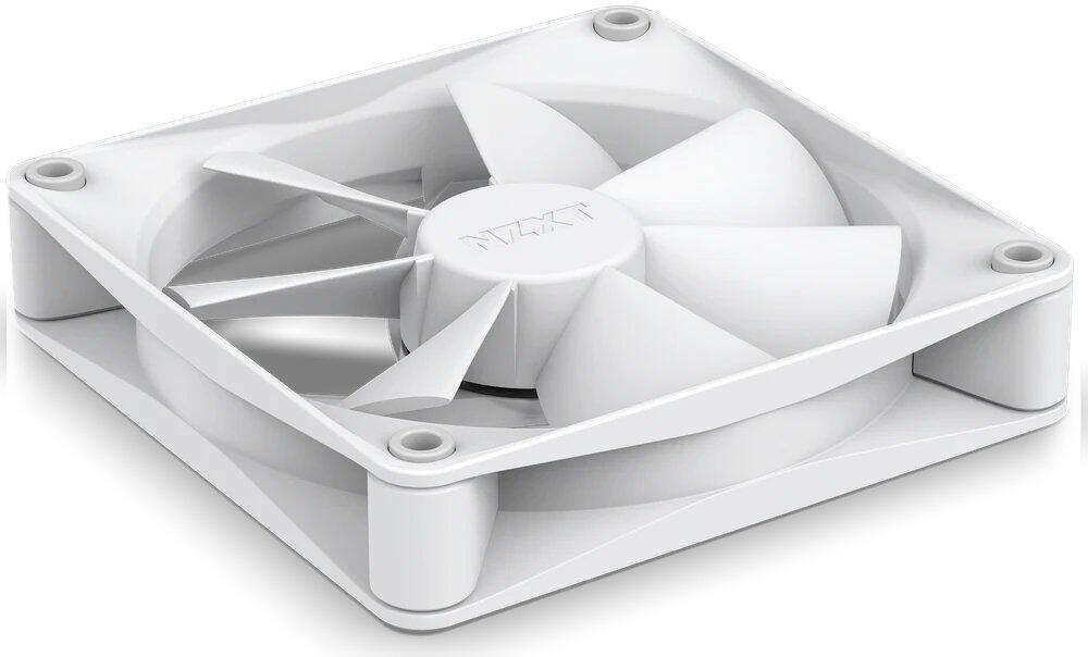 NZXT F120P - Gehäuselüfter, Matt Weiß