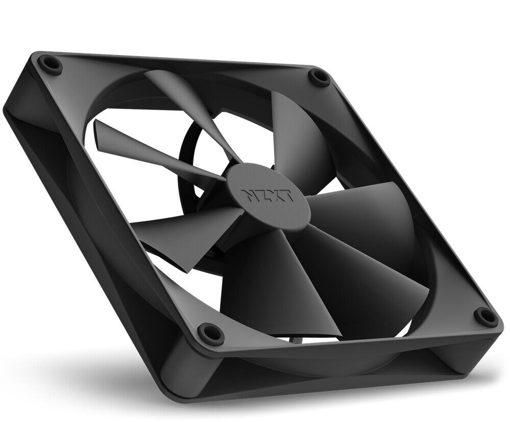 NZXT F140P - Gehäuselüfter, Matt Schwarz