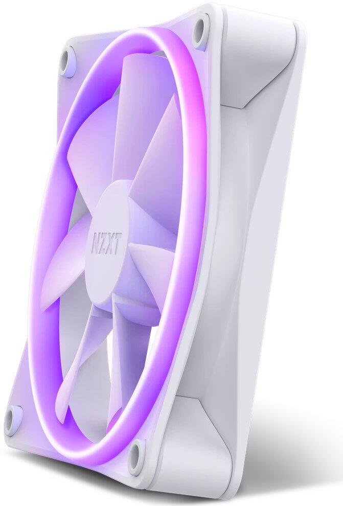 NZXT F120 RGB, Gehäuselüfter, Matt Weiß (120mm, LED)