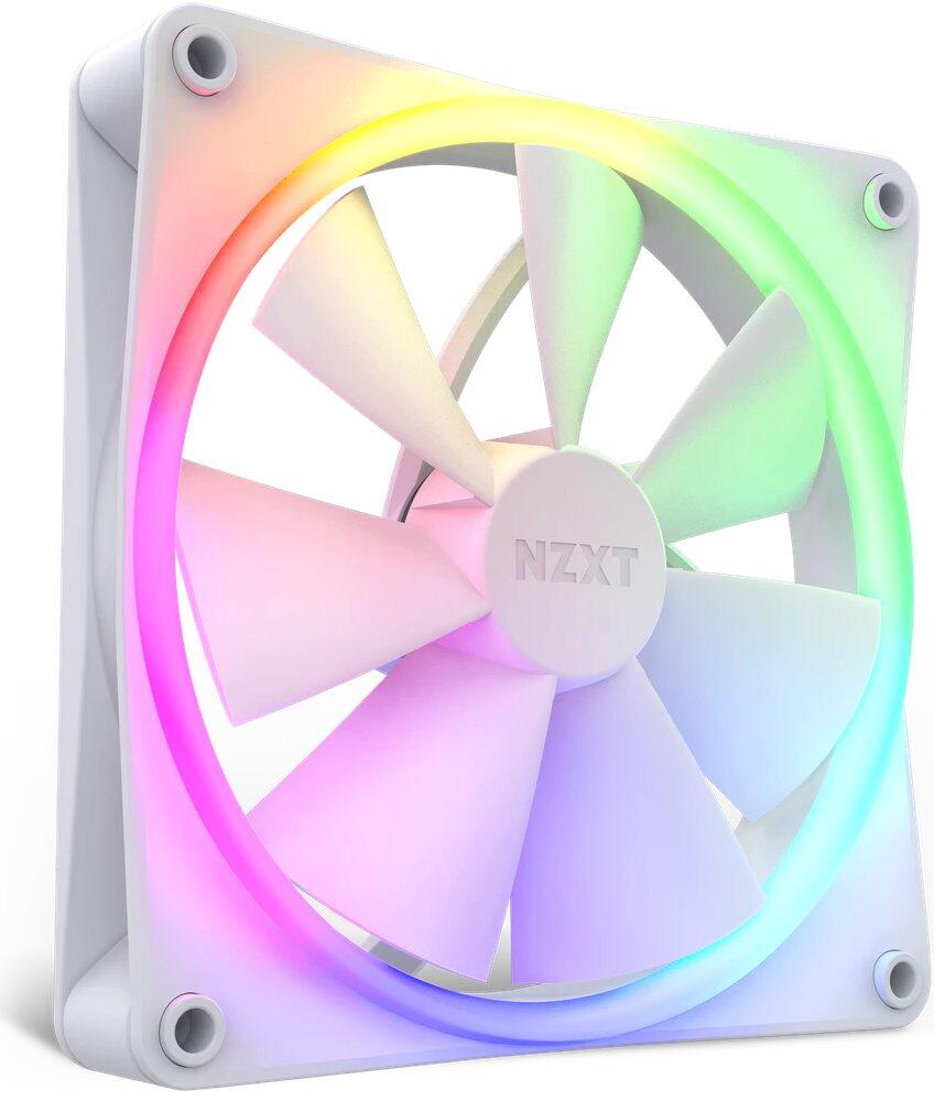 NZXT F140 RGB - Gehäuselüfter, Weiß (140mm, 20xLED)