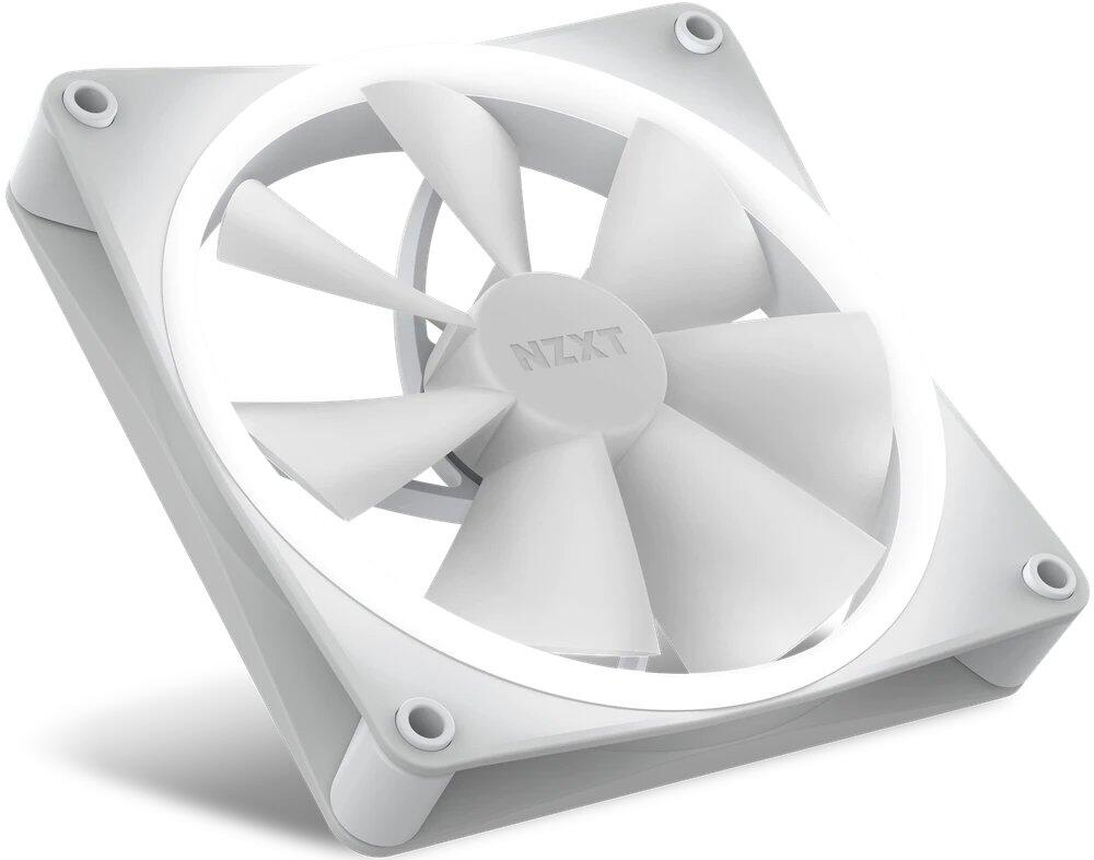 NZXT F140 RGB - Gehäuselüfter, Weiß (140mm, 20xLED)