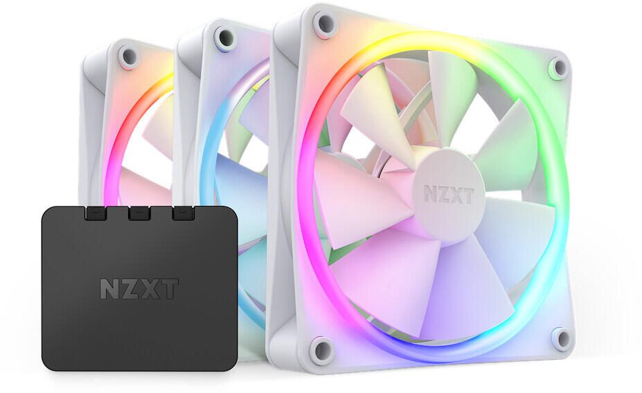 NZXT F120 RGB - Gehäuselüfter, Weiß