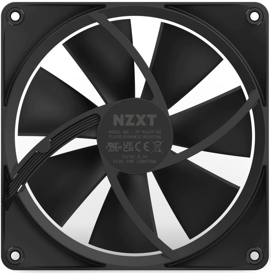 NZXT F140 RGB Schwarz