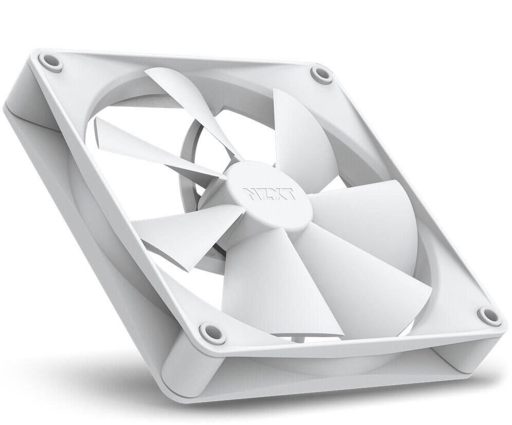 NZXT F140P - Gehäuselüfter, Matt Weiß