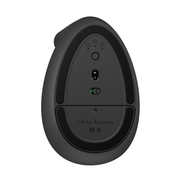 B-WARE Logitech Lift for Business ergonomische vertikale Maus für Linkshändler