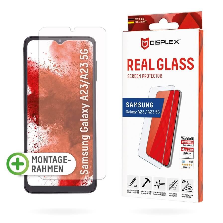 DISPLEX Panzerglas Displayschutz für Samsung Galaxy A23/ A23 5G