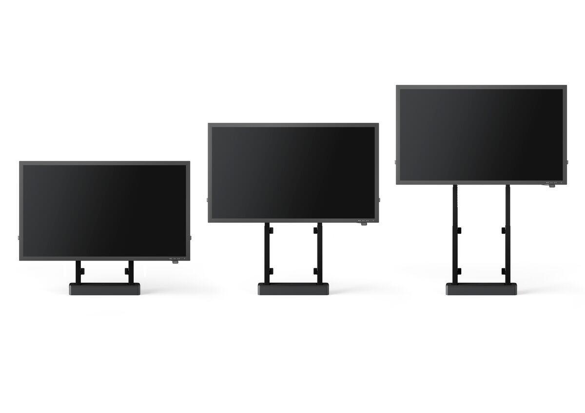 Vogel's RISE 2008 Boden-Wand-Lösung mit motorisiertem Display-Liftsystem - 80 mm/s - schwarz