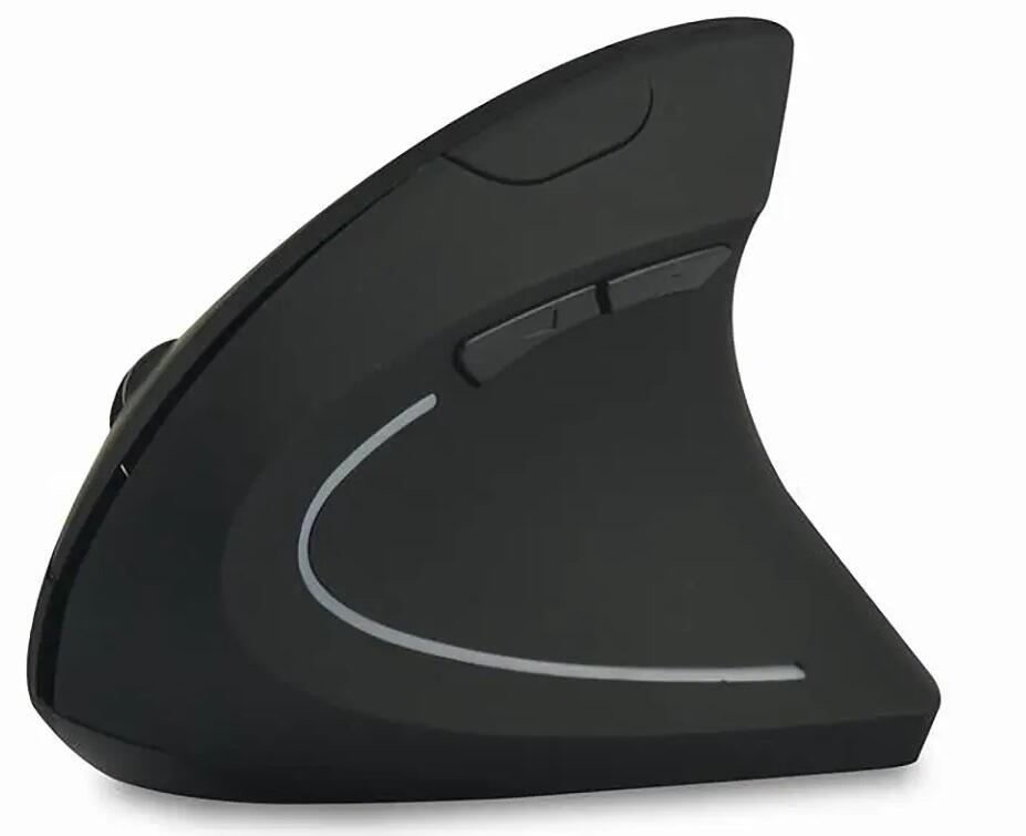 Acer vertikale ergonomische kabellose Maus 1600 dpi, 2.4 GHz, Schwarz