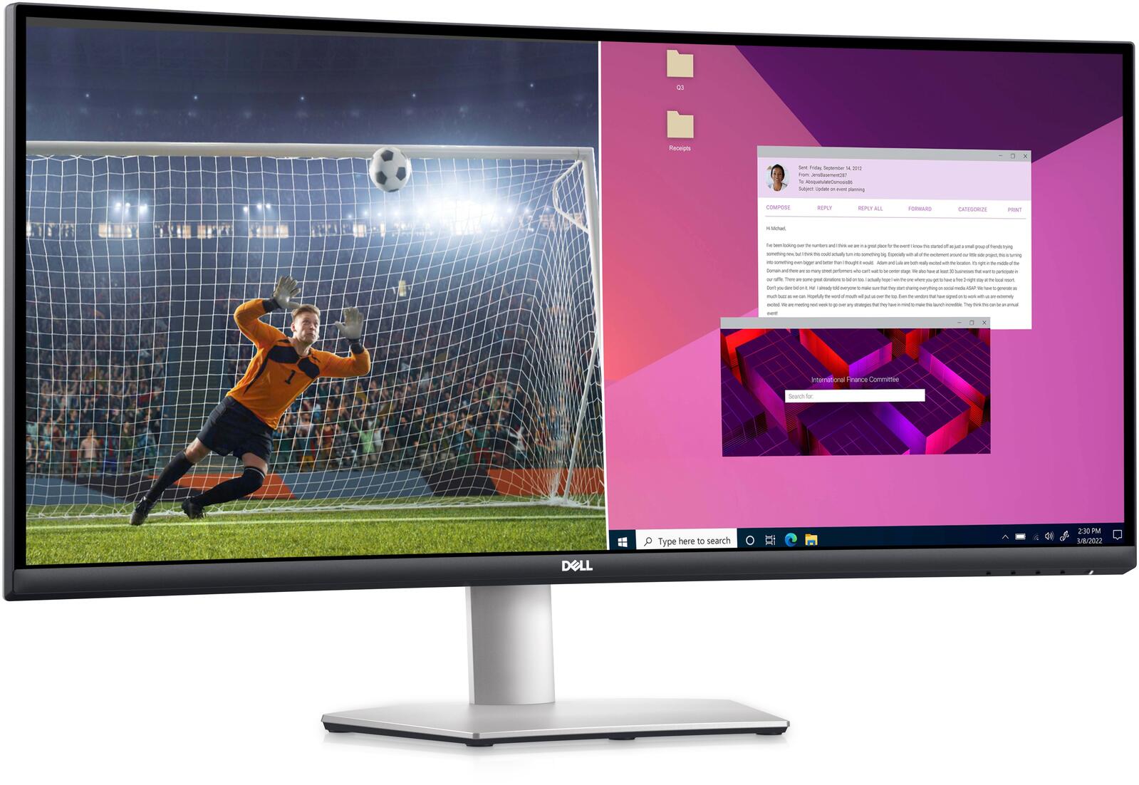 Dell S3423DWC Monitor (34') 86,36cm