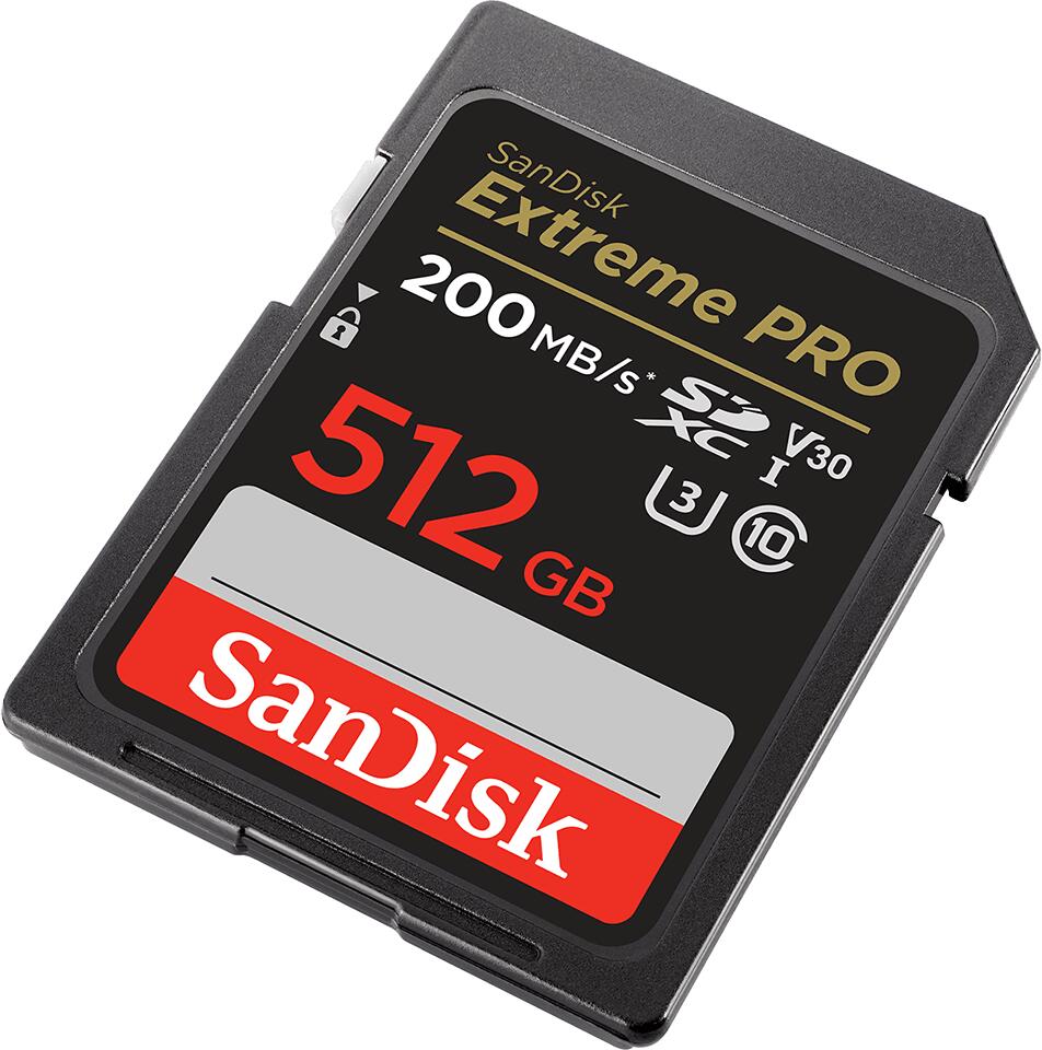 SanDisk Extreme PRO SDXC Speicherkarte 512GB