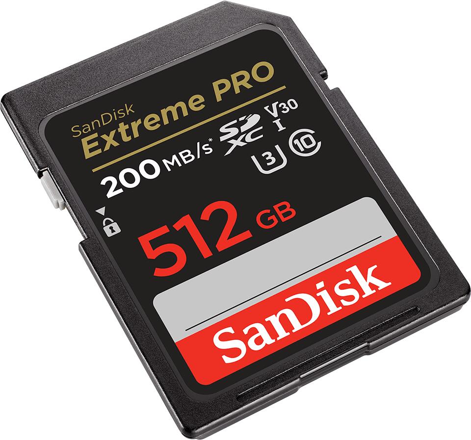 SanDisk Extreme PRO SDXC Speicherkarte 512GB