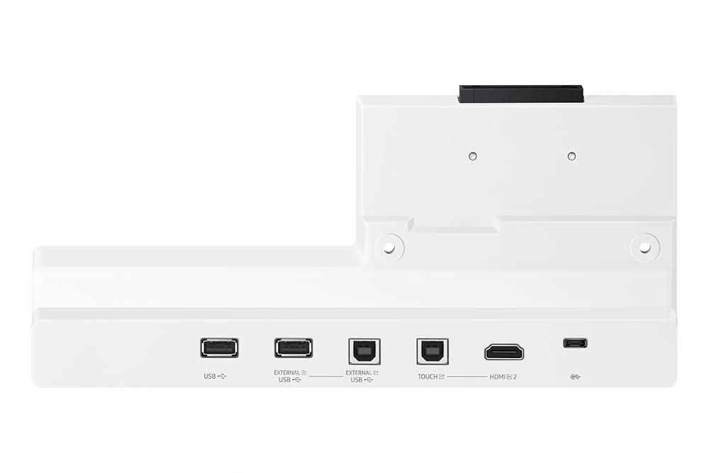 Samsung Flip Pro WM55B Flipchart 138,7 cm 55 Zoll + Peerless TRVT-FLIP2 mobiler Rollwagen + Samsung Flip Pro Tray CY-TF6