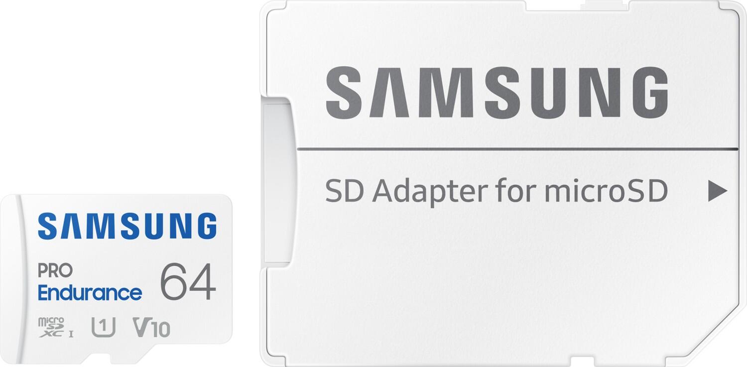 Samsung PRO Endurance MicroSDHC 64GB Kit