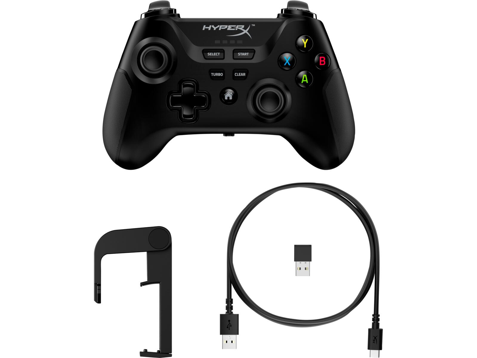 HyperX Clutch Wireless Gaming Controller (Schwarz)