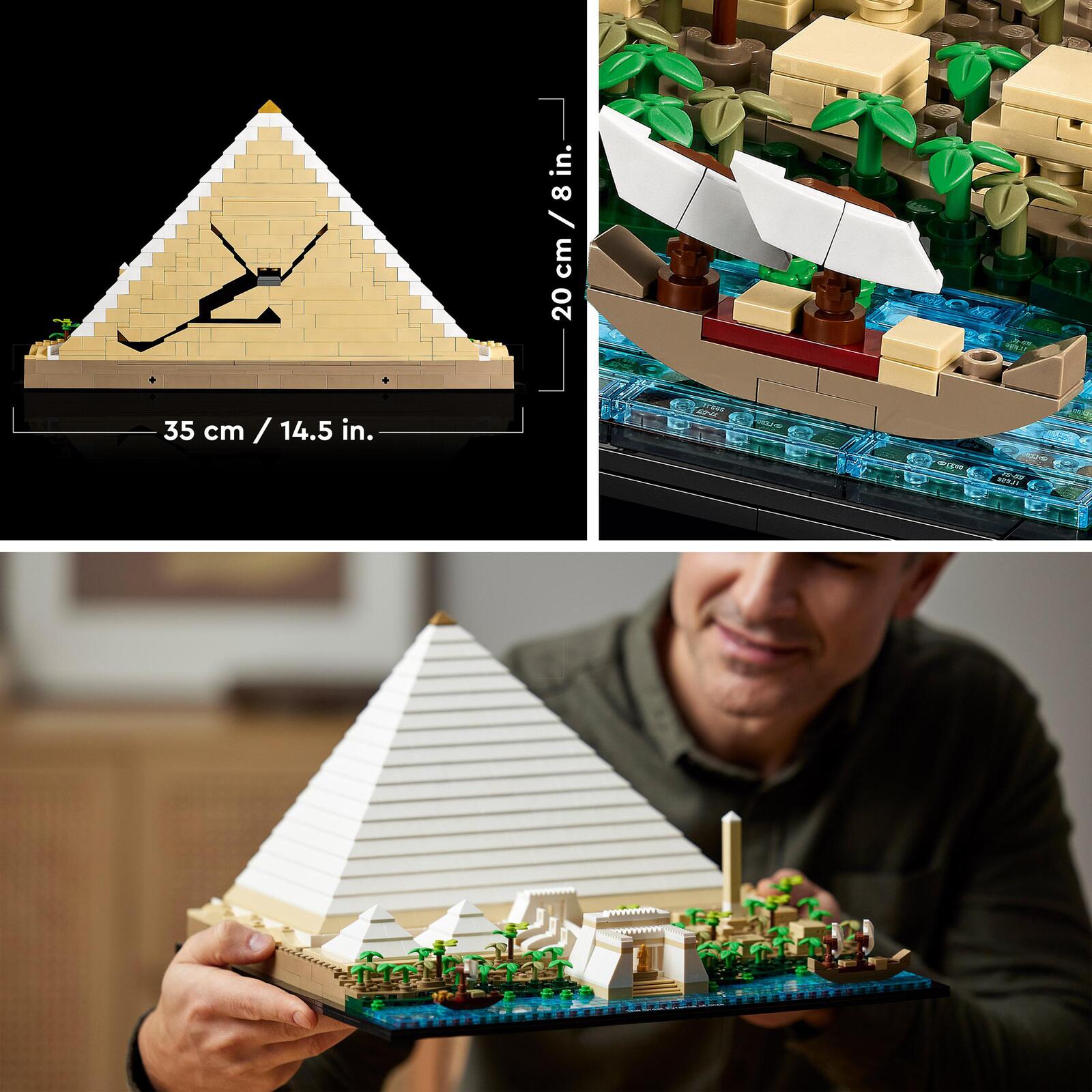 LEGO® Architecture Cheops-Pyramide 21058