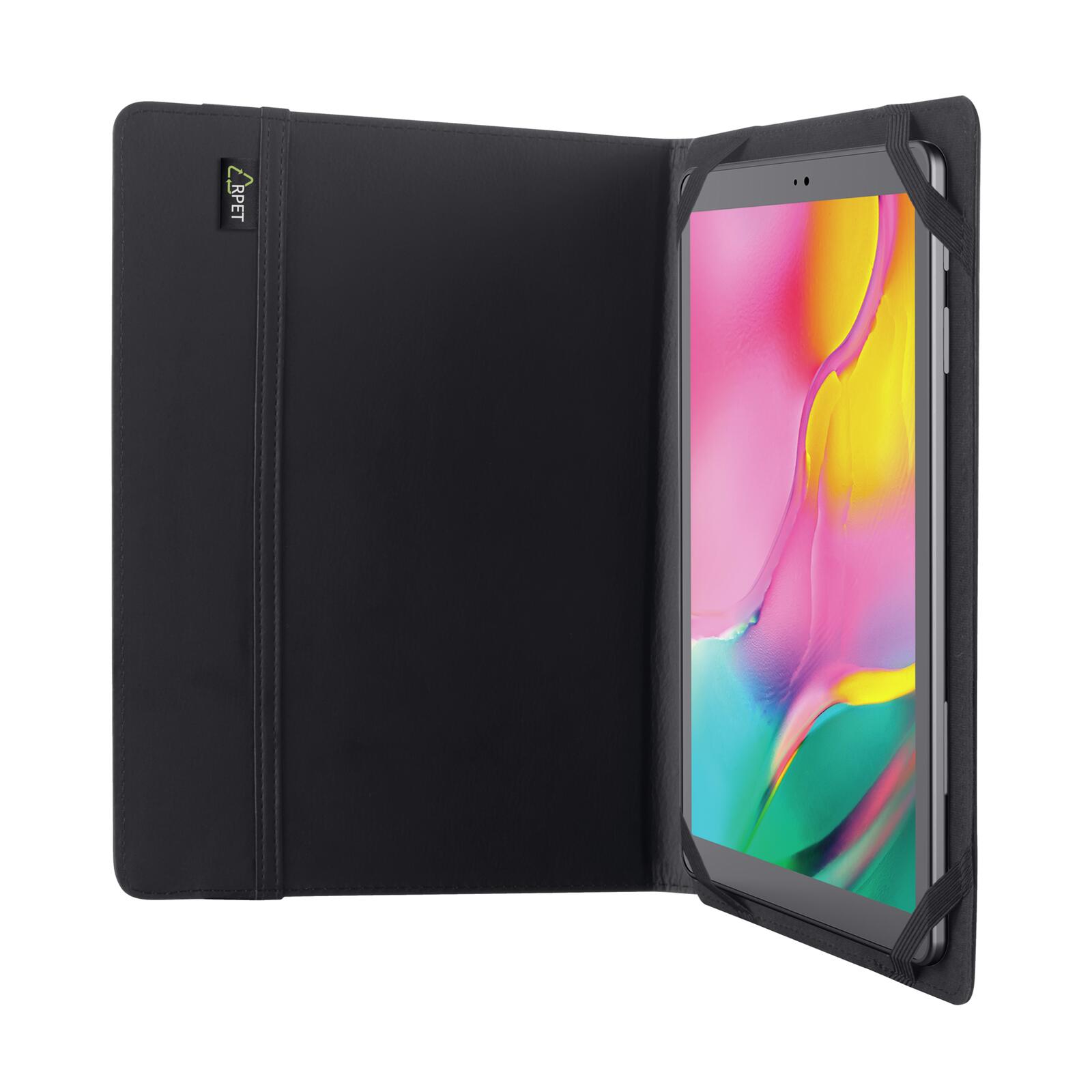 Trust Primo Tabletetui aus Recyclingmaterial für 10 Zoll-Tablets - Schwarz