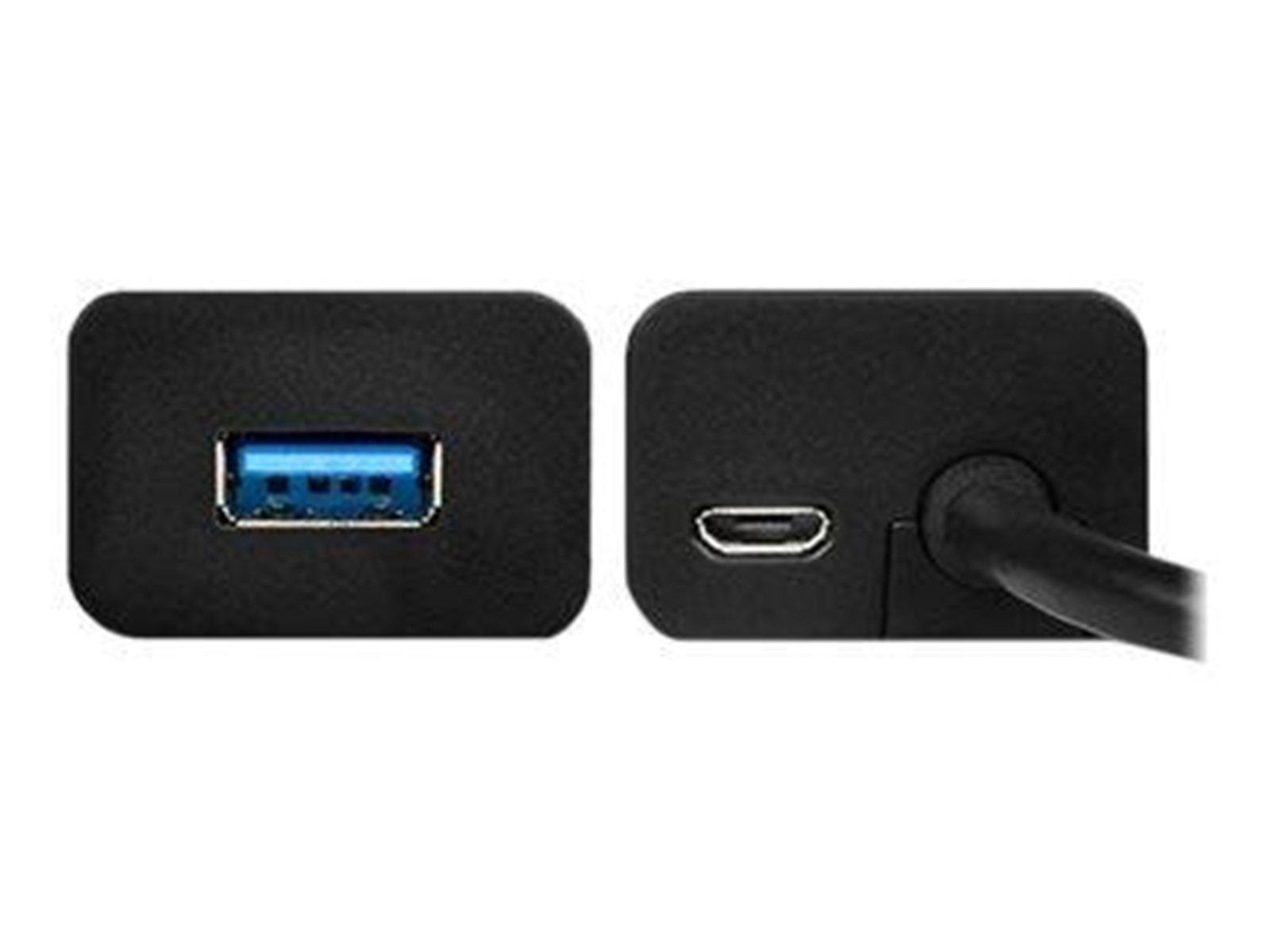 AXAGON HUE-S2BP - hub - 4 ports USB-Hubs - USB 3.2 - 4 - Schwarz