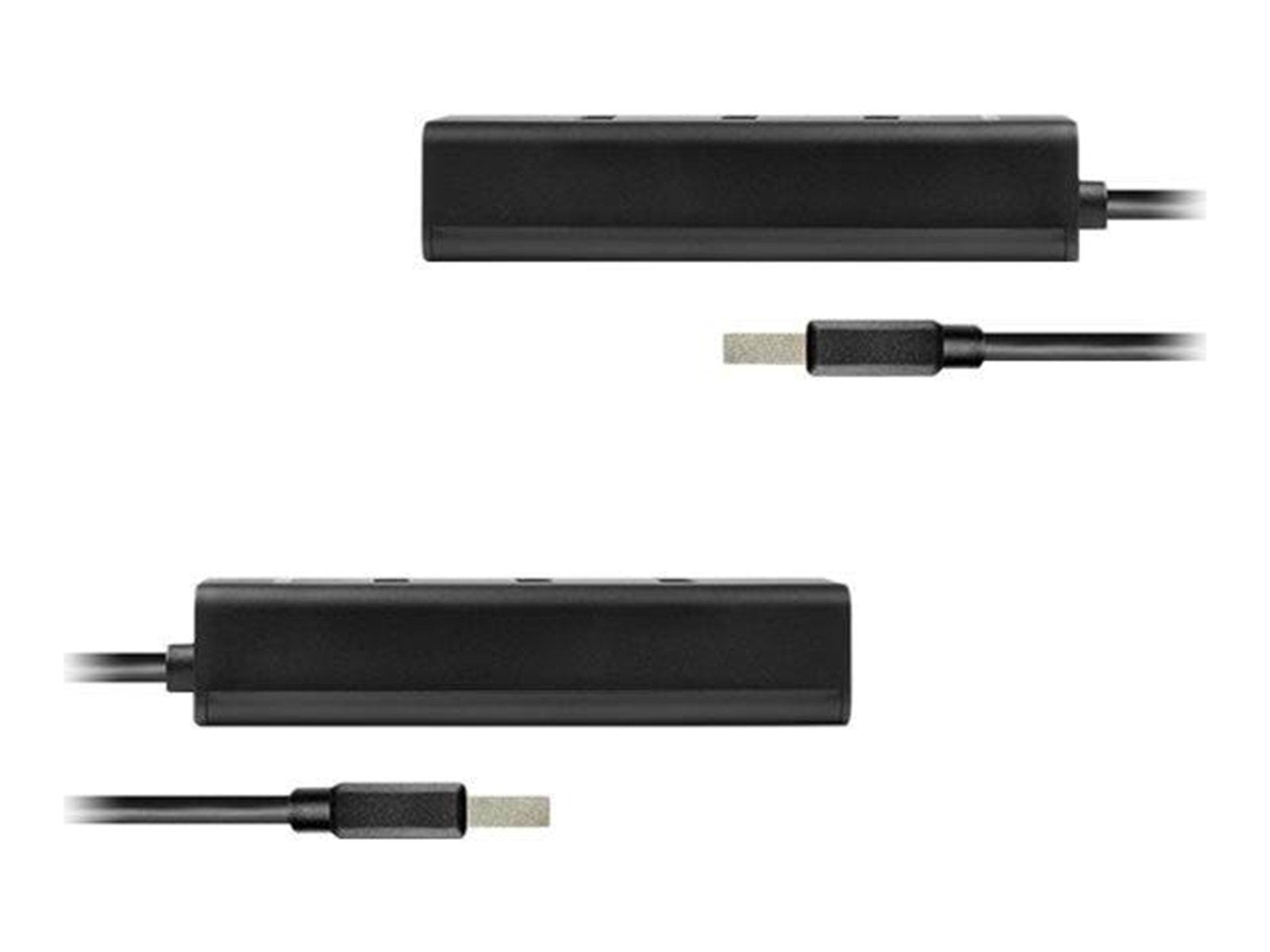 AXAGON HUE-S2BP - hub - 4 ports USB-Hubs - USB 3.2 - 4 - Schwarz