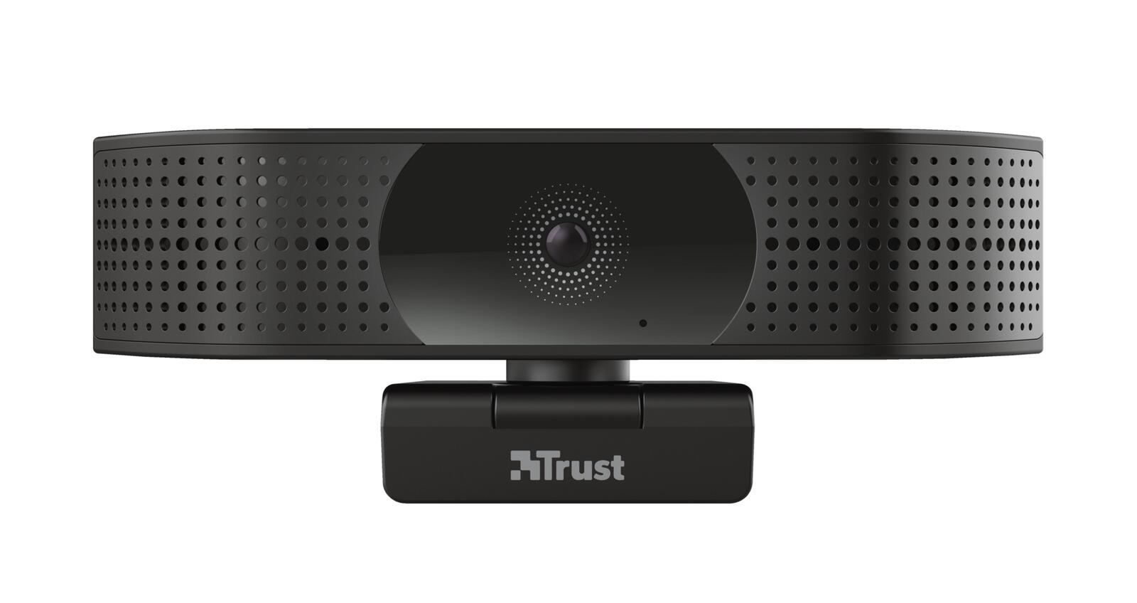 Trust Teza 4K Ultra HD Webcam - Schwarz