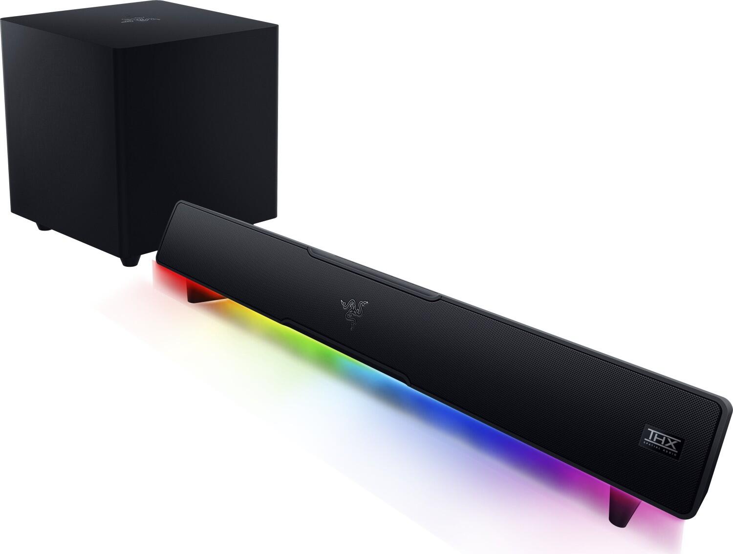 Razer Leviathan V2 PC-Gaming-Soundbar mit Subwoofer