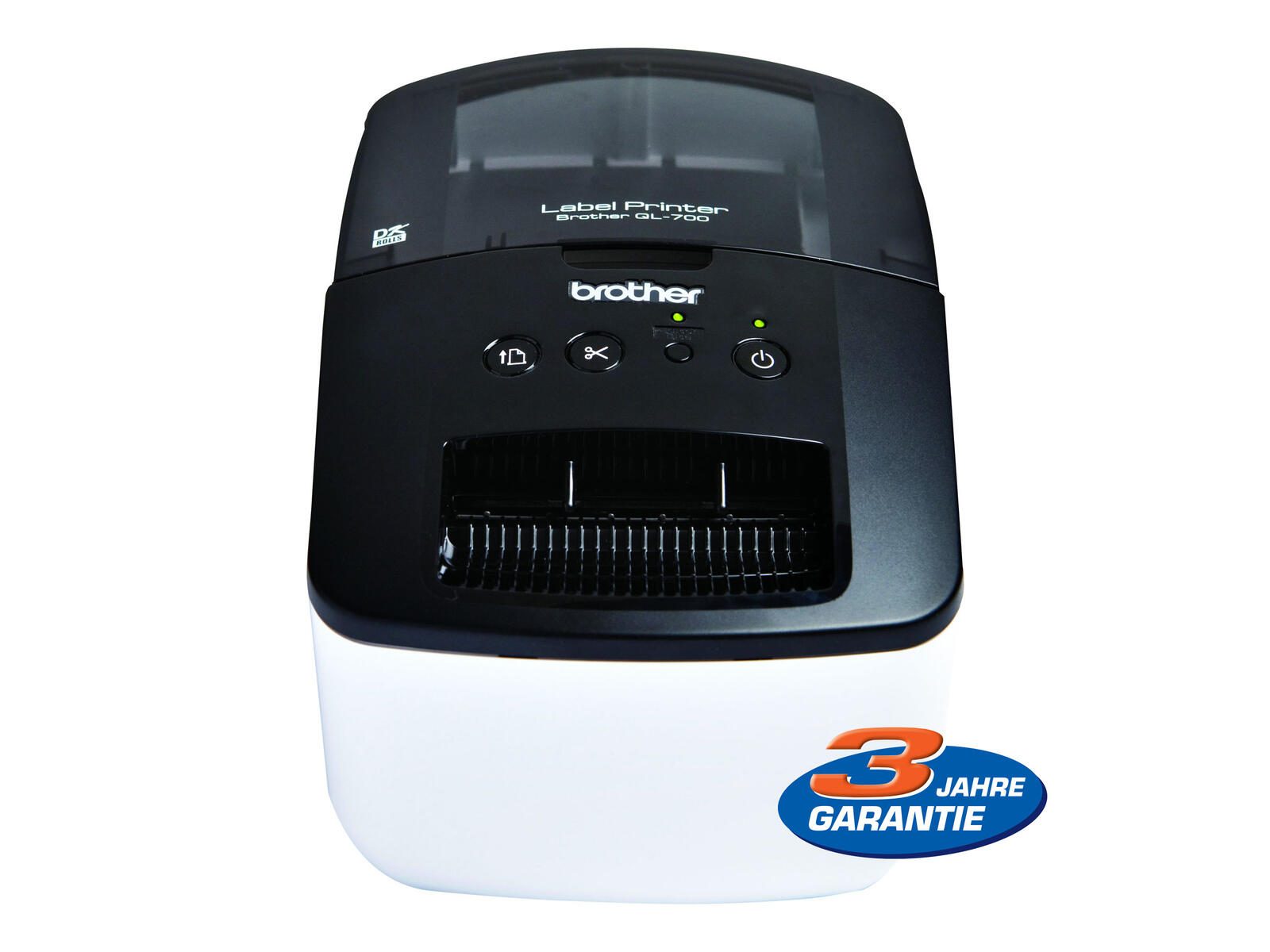 Brother P-touch QL-700 Thermodrucker (300 dpi, 150mm/Sek., USB, automatische Schneideeinheit) (QL700ZG1)