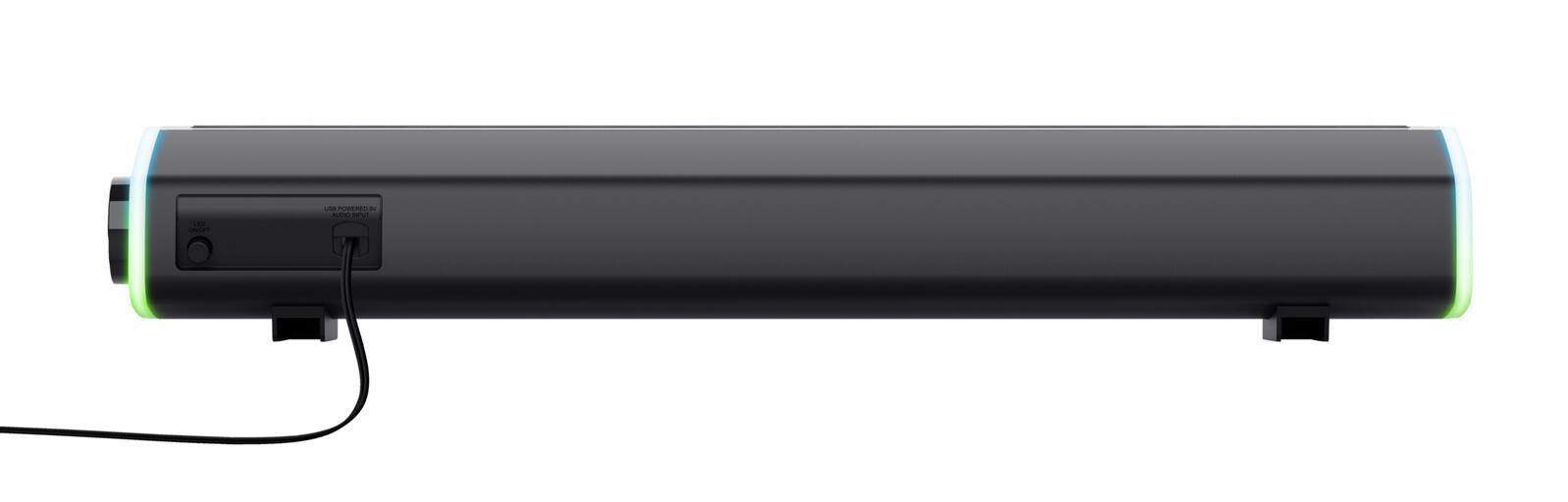Trust Axon RGB-Farben beleuchtete Soundbar - Schwarz