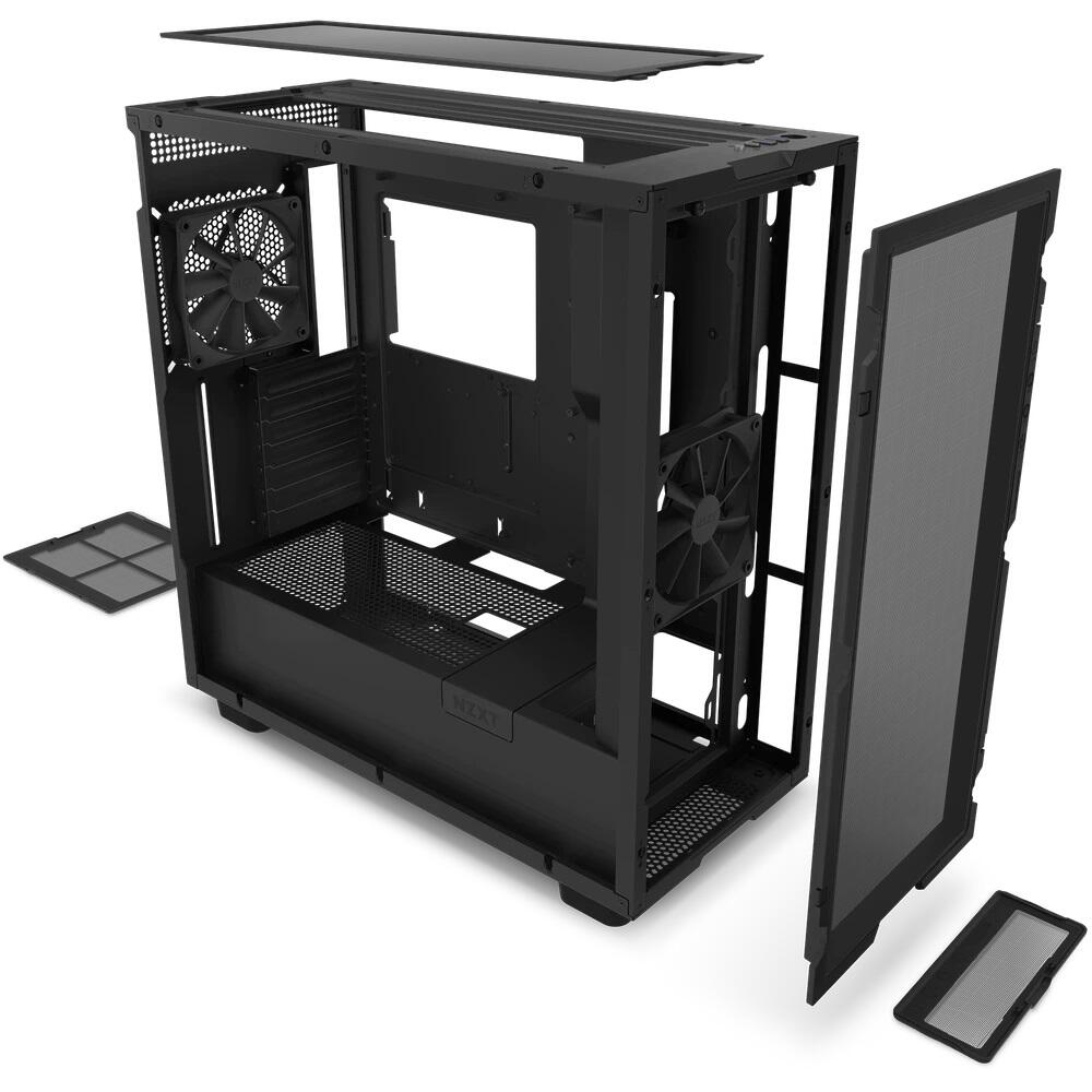 NZXT H7 Flow Midi-Tower-Gehäuse Schwarz
